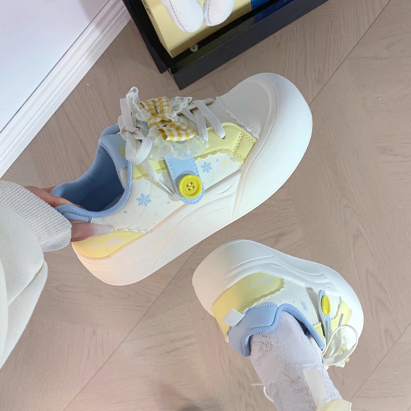 回力板鞋厚底女2025新款丑萌小个子显高小白鞋少女学生潮流休闲鞋,女鞋,休闲板鞋,淘宝优惠券,粉丝福利购,淘宝优惠卷