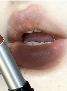 拽酷病娇感！细闪口棕高智风亚裔混血感显色裸棕淡颜灰棕显白口红