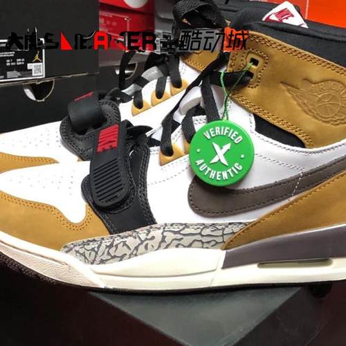 Air Jordan Legacy 312新秀年黑红篮球鞋 AV3922-102 AT4040-060