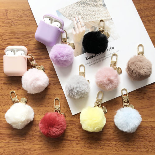 韩国爱心airpods1硅胶书背包挂件