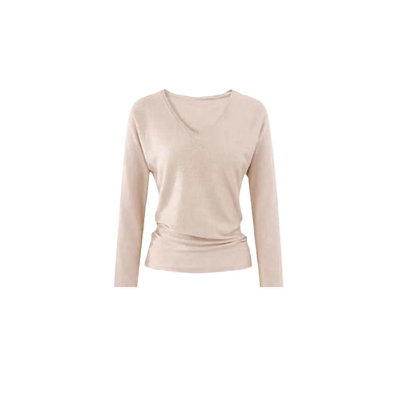 航邦祺V领慵懒风打底上衣79元到手