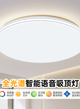 卧室灯主卧2026新款led吸顶灯简约现代大气客厅大灯中山灯具书房