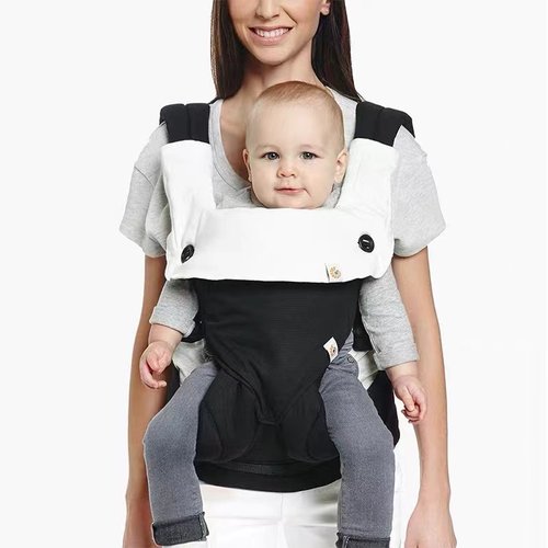 egobaby背带原装口水巾二月狗吮吸带胸前咬巾双肩纯棉磨牙垫围嘴