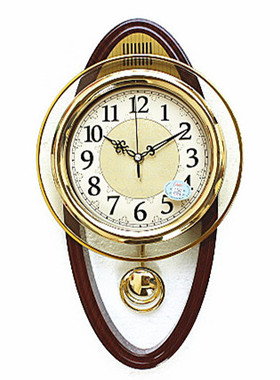 创意时尚个性欧式田园石英钟客厅静音挂钟康巴丝时钟表简约大壁钟