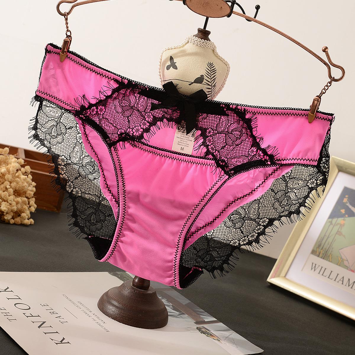 舒适轻奢女士透气睫毛时尚内裤