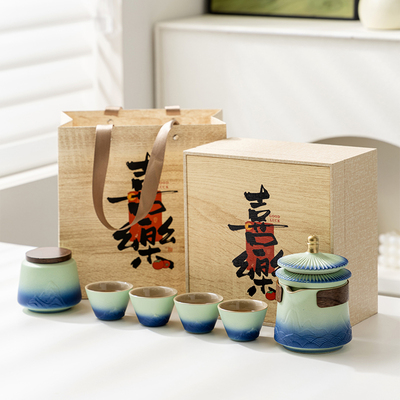 故宫文创快客杯一壶四杯
