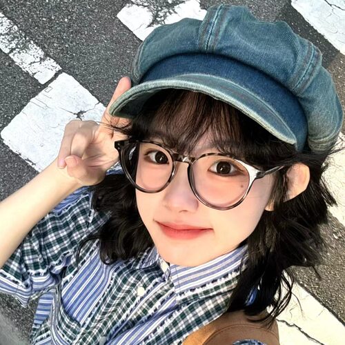 报童帽牛仔八角帽女日系
