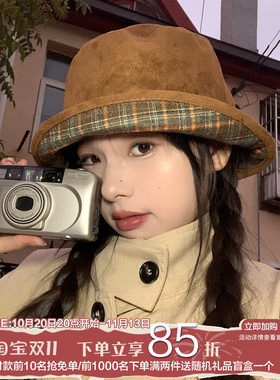 文艺少女~陈奶奶/正反两面渔夫帽
