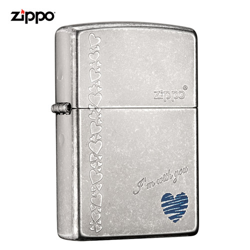 zippo官方原装正版防风古银礼物