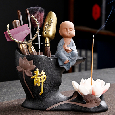 茶道六君子功夫茶具配件茶针茶漏