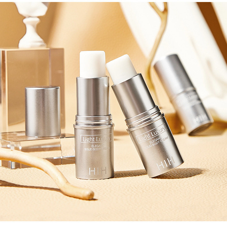 HIH 轻奢淡雅固态香体膏男女淡香蓝风铃清新香水随身便携持久留香