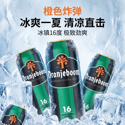 橙色炸弹16度烈性啤酒24罐