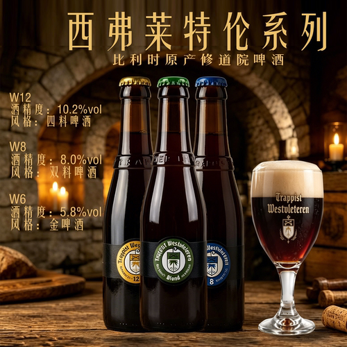 进口啤酒精酿艾尔W12天花板级