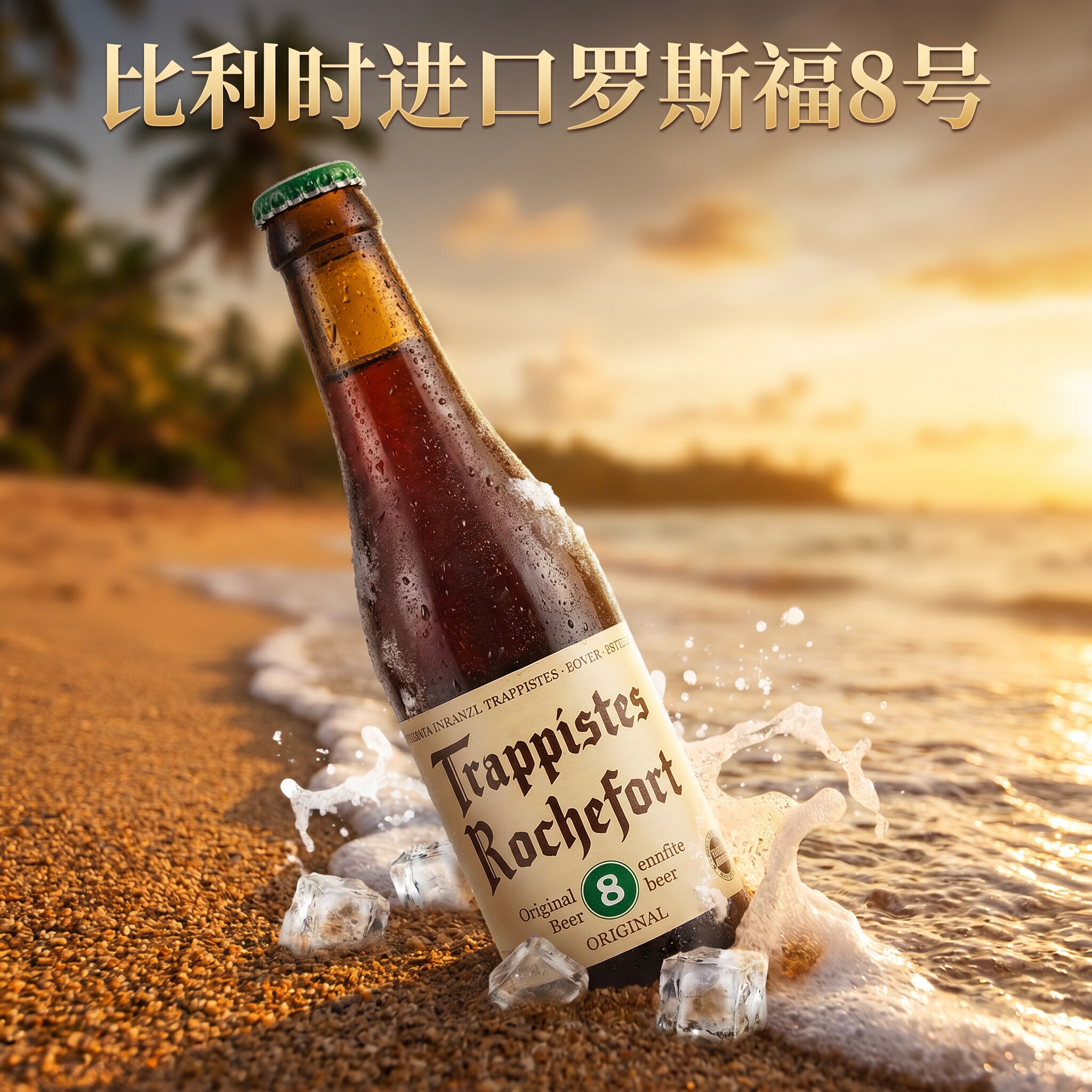 罗斯福修道院8号精酿黑啤330ml*6瓶比利时进口罗斯福10号组合啤酒