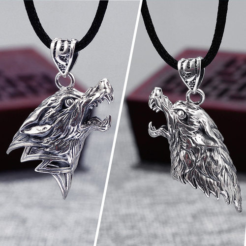 空托欧美手工保平安个性项链钛钢