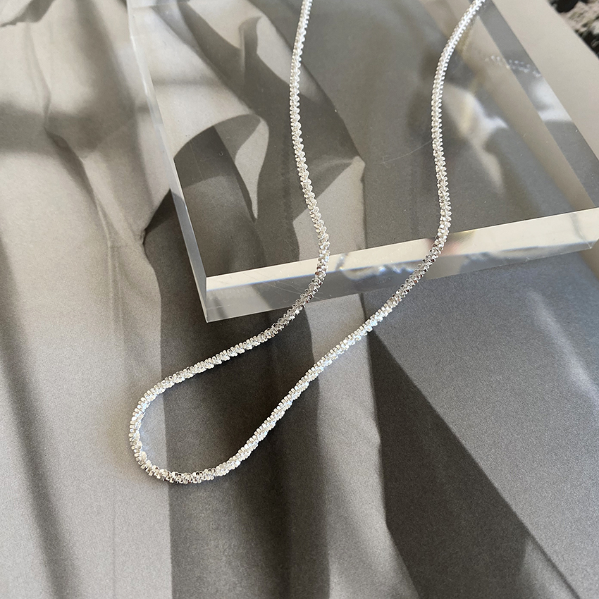 日韩简约进口满天星女项链