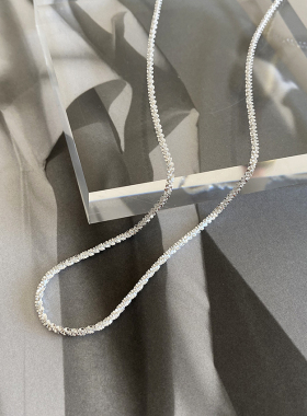 日韩简约进口满天星女项链