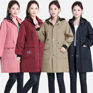 干活外套工作服 围裙女时尚 新款 防水罩衣大人加绒加厚厨房做饭长袖