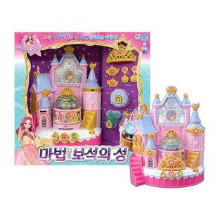 韩国珠珠秘密的魔法宝石音乐城堡公主小女孩过家家节假礼物玩具