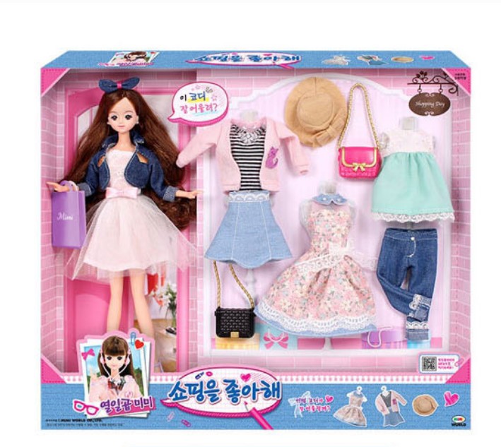 韩国进口女孩玩具儿童玩具公主房试衣间 打扮装饰过家家大礼盒