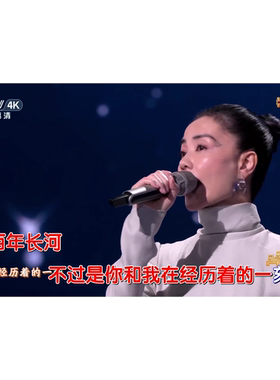 王菲 - 你我经历的一刻 MP4视频 原版伴奏KTV字幕 2026春晚