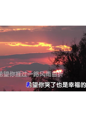 言瑾羽 希望你被这个世界爱着 原版MP4高清 视频KTV字幕歌曲伴奏