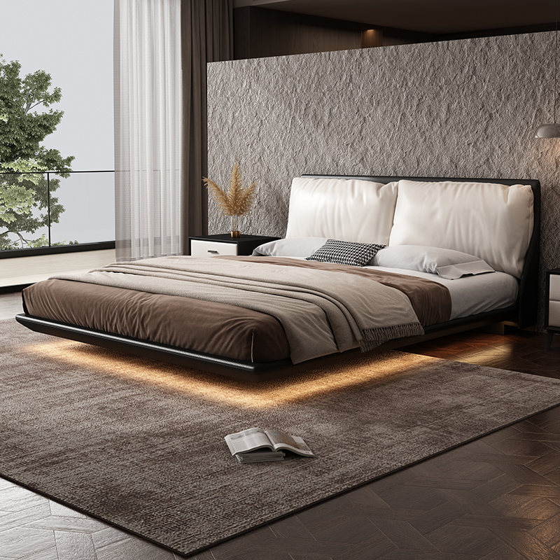 悬浮床带感应灯