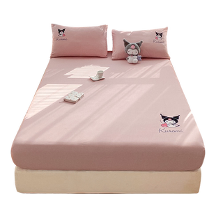 A类库洛米100全棉儿童床笠纯棉床罩卡通全包宿舍床垫保护罩席梦思