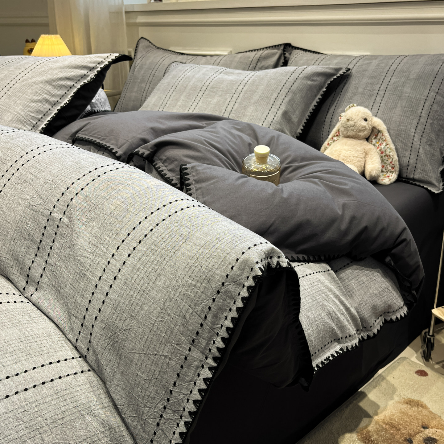 A类高级感100全棉四件套轻奢纯棉提花床单被套三件套床笠款主卧室,床上用品,床品套件/四件套/多件套,淘宝优惠券,粉丝福利购,淘宝优惠卷