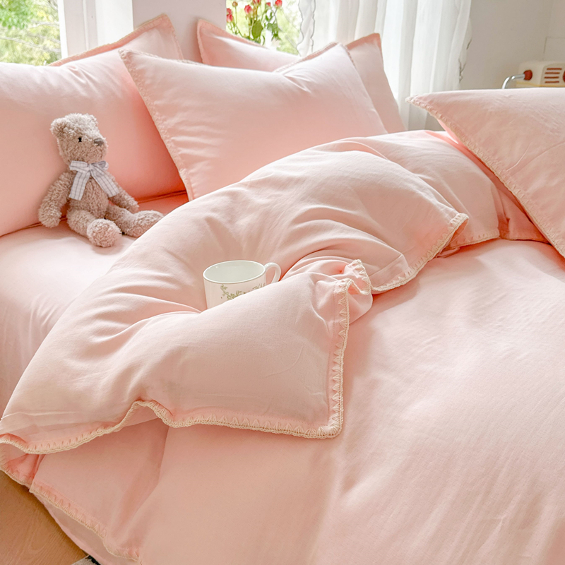 A类母婴级100全棉双层纱四件套