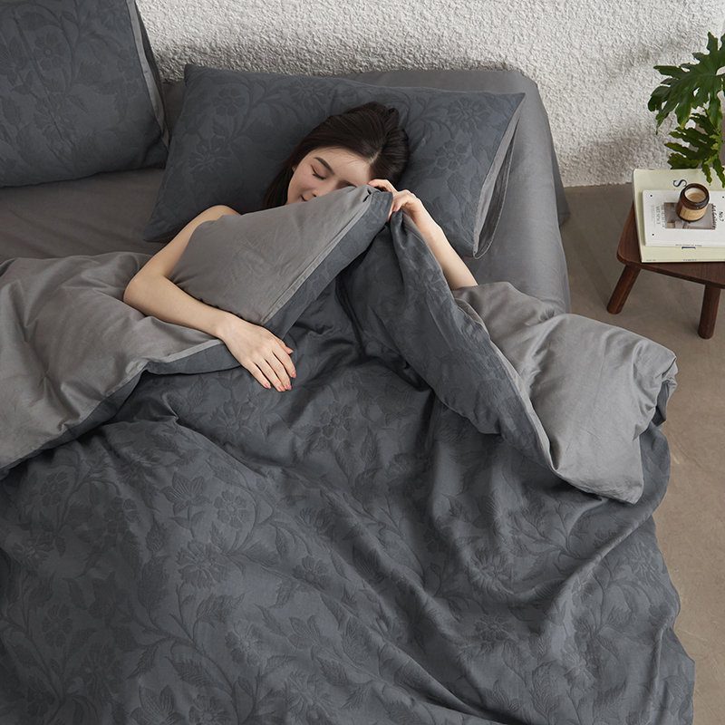 A类60支100纯棉四件套高级感