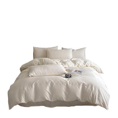 A类全棉双层纱四件套轻奢风