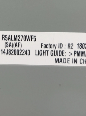LM270WR5-SAAF LM270WR3=SSA1  LM270WR4=SSA1  LM270WR5-SSA1