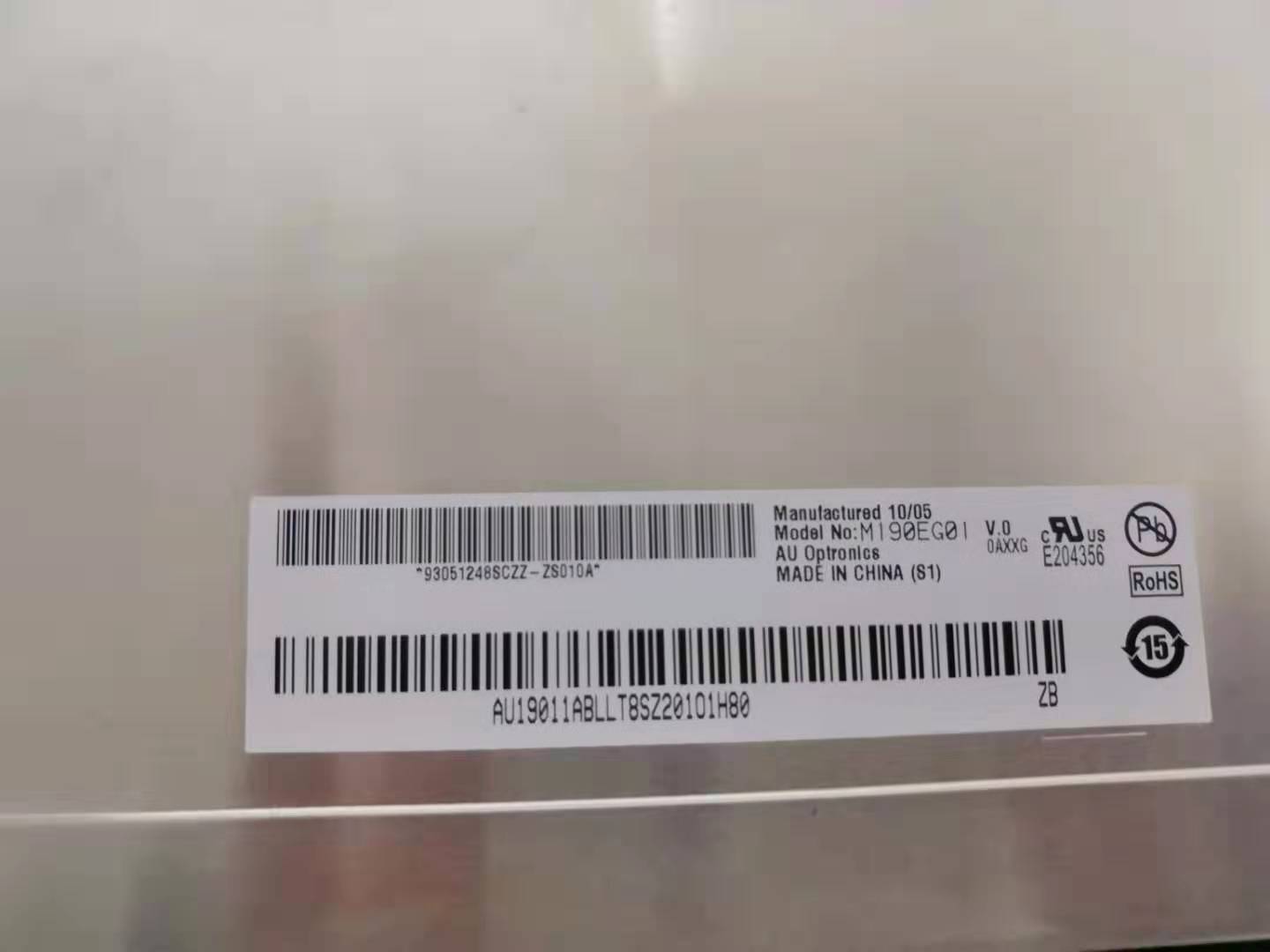 三星液晶屏LTM190EX-L31 L01 LTM190ET01 M190EG01 LM190E08