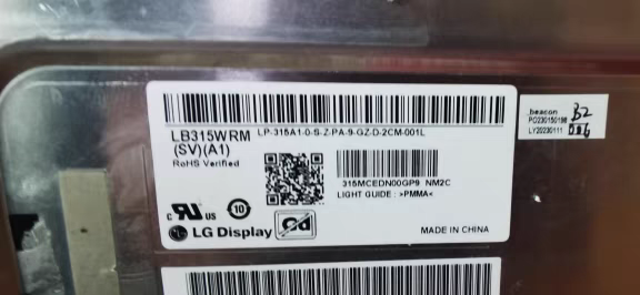 LB315WRM-SVA1 LB315WRM-SVA2 LM315WR1-SSB1/SSA1/SSB2/SSC1摸组