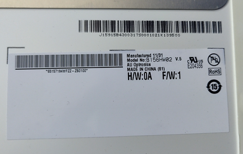 B156HW02 B156HW01 V1 v0 v4 v2 v3 v5 v6 v7 15.6笔记本屏幕40针