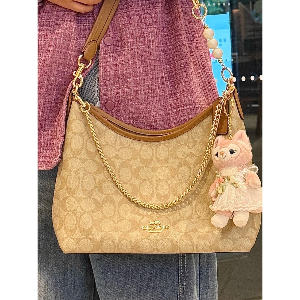 现货高端 Laurel31流浪包老花通勤手提包单肩斜挎腋下女包202533
