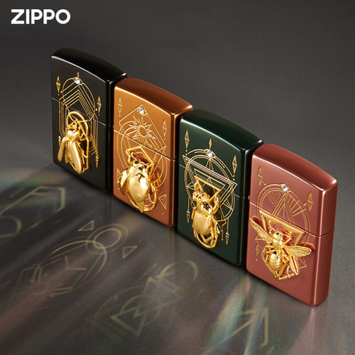 zippo幸运灵虫送礼防风打火机