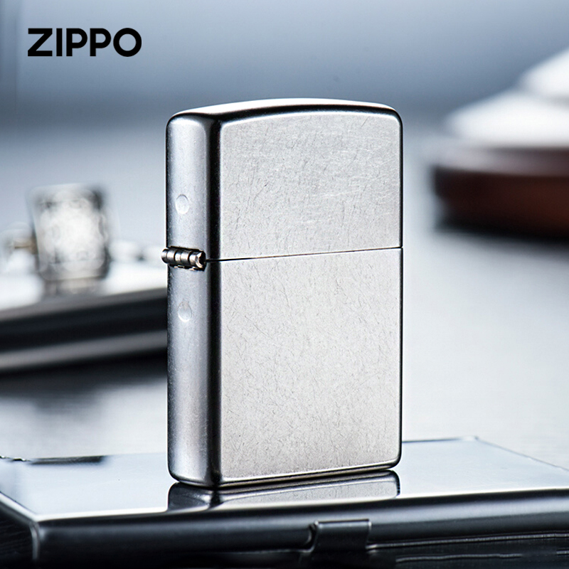 zippo打火机正品 207ZL花砂标志 美国原装之宝防风煤油火机定制