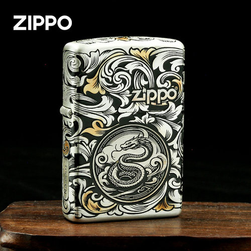 zippo送礼防风煤油打火机