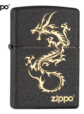 zippo打火机黑裂漆正版美国原装男芝宝煤油刻字zppo个性定 制刻字