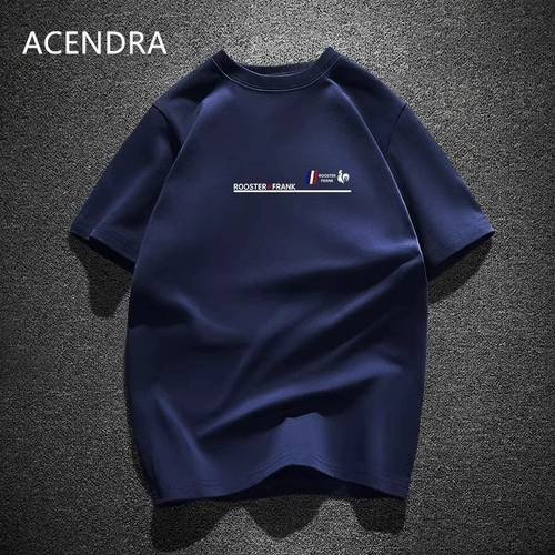 Acendra ~ Frank Prooster Short -sleed's Men's Shirt Cotton Simply Cousin Simple Lose Loak Lose Printing Half -sleeve