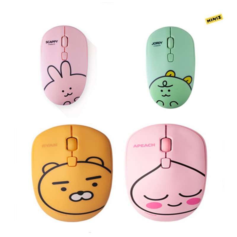 韩国KAKAO FRIENDS无线滑鼠笔记本电脑游戏办公静音恐龙JORDY滑鼠