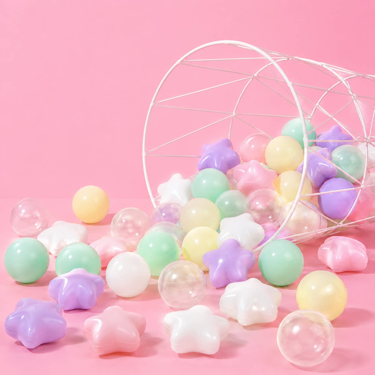 加厚PE无毒无味星星海洋球