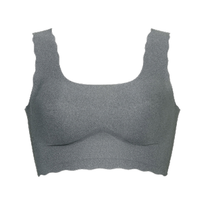 华歌尔无痕一片式无钢圈背心文胸