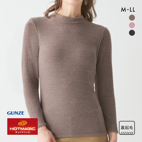 郡是发热加厚保暖大度长袖上衣