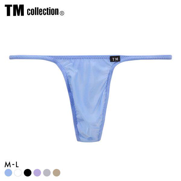 TM collection男士内裤日本制柔软透气亲肤无痕性感低腰丁字T裤