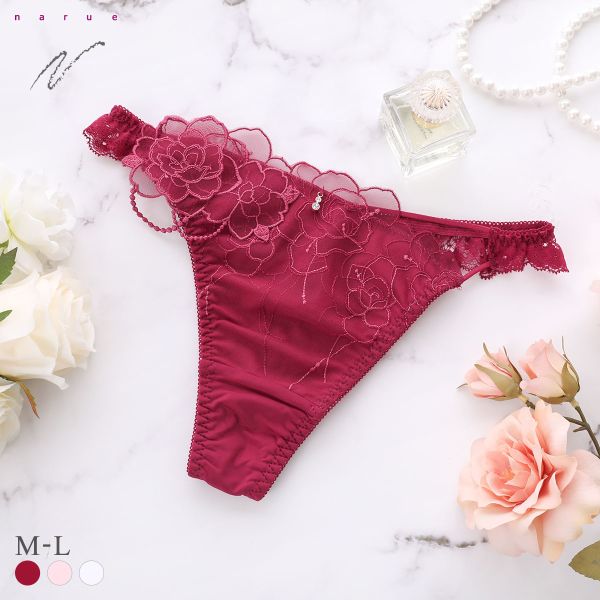 日本NARUE 立体薄纱贴花 日系透肤蕾丝