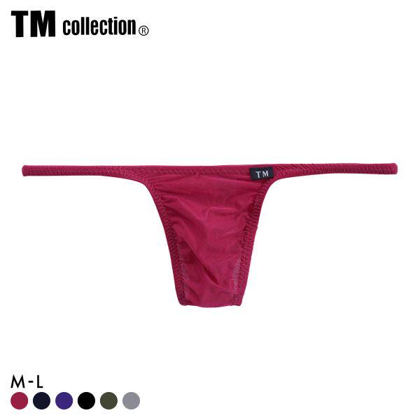 TM collection男士内裤日本制柔软透气贴身性感紧身低腰丁字T裤
