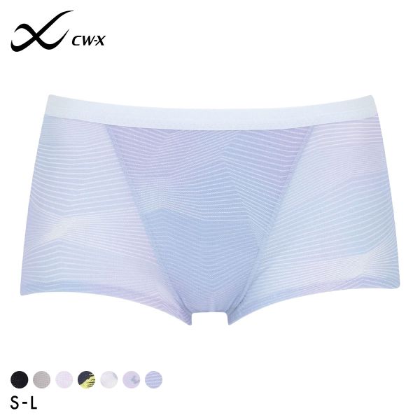 华歌尔CW-X运动内裤女吸汗速干薄款透气无痕健身训练低腰平角内裤